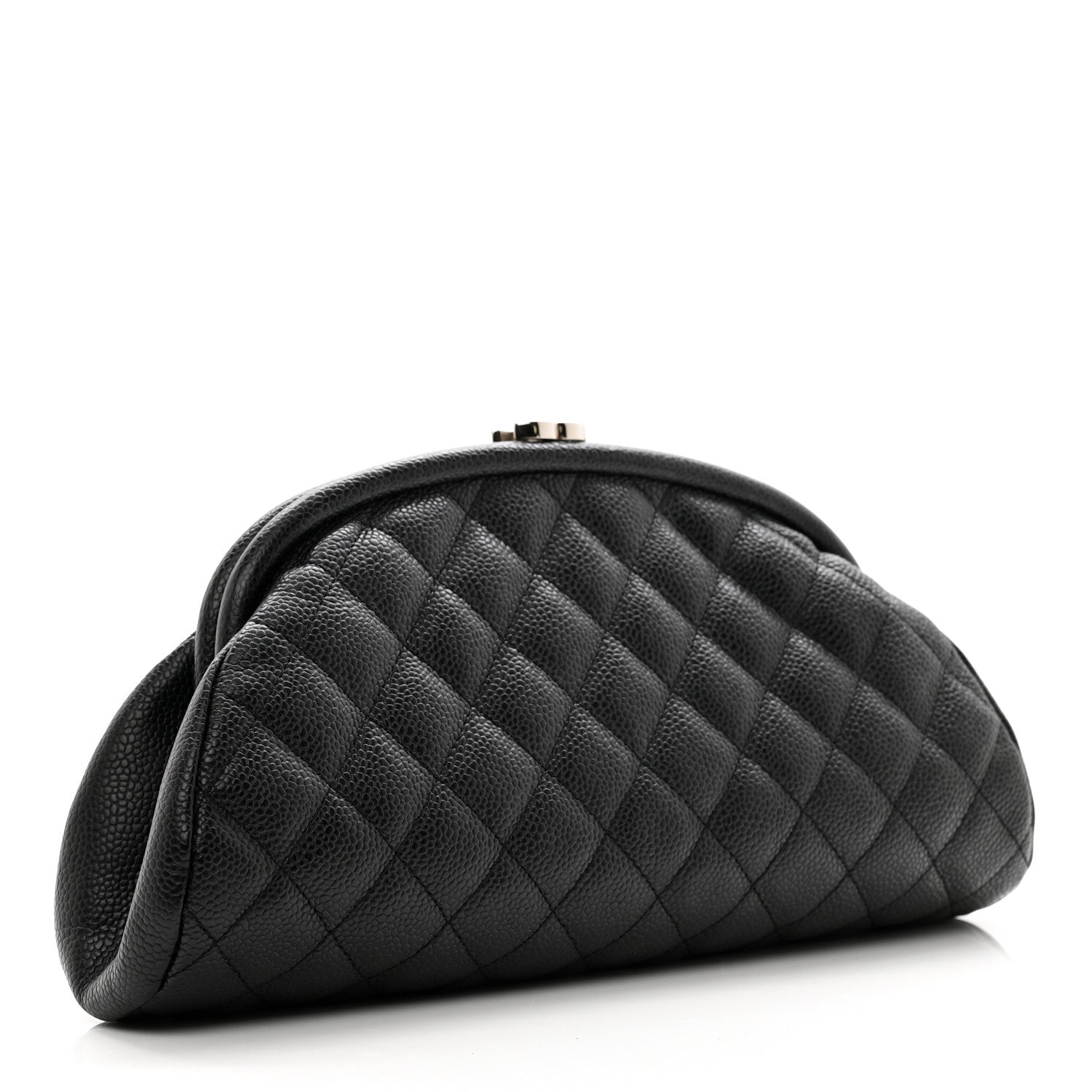 Chanel Caviar Quilted Timeless Clutch Black 3 of 7