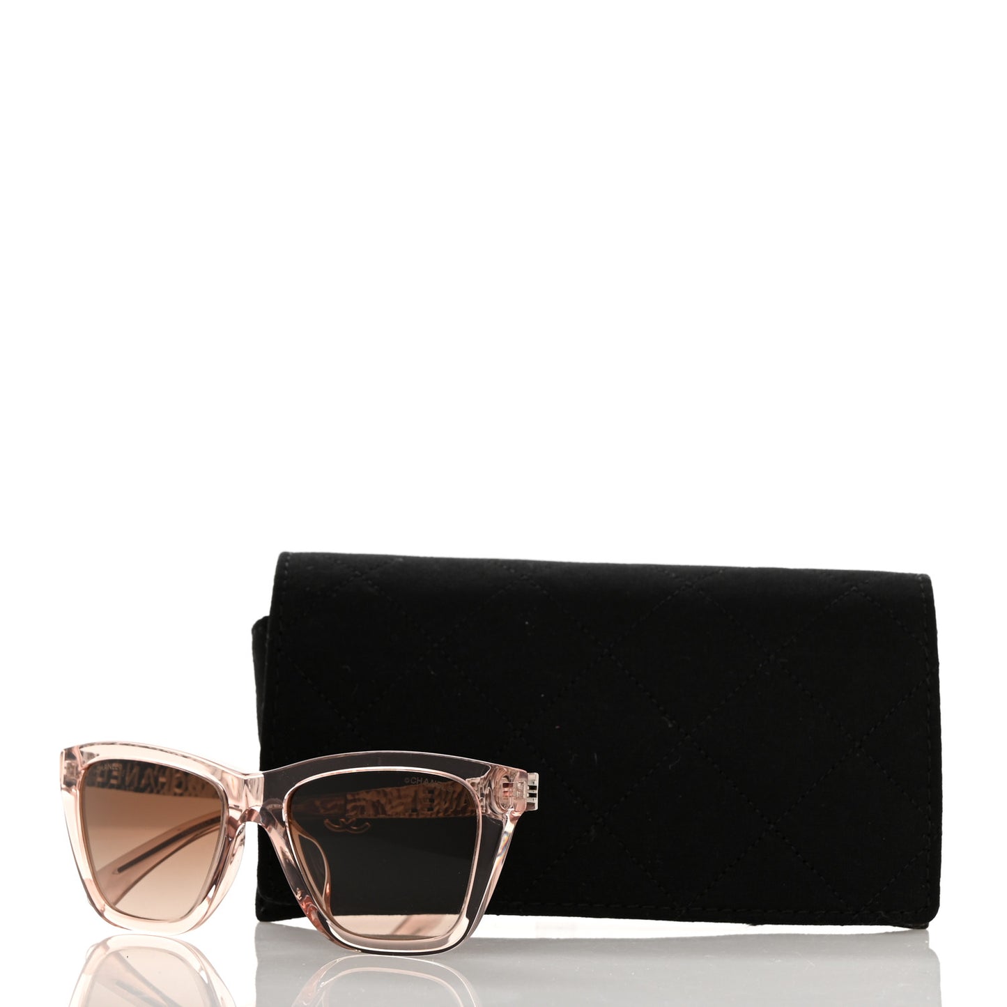 Acetate Metal Rectangle Sunglasses 5442-A Pink