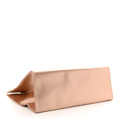 Telfar Metallic Vegan Leather Large Shopping Bag Copper 4 of 10