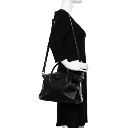 Givenchy Smooth Calfskin Small Soft Antigona Black 2 of 11