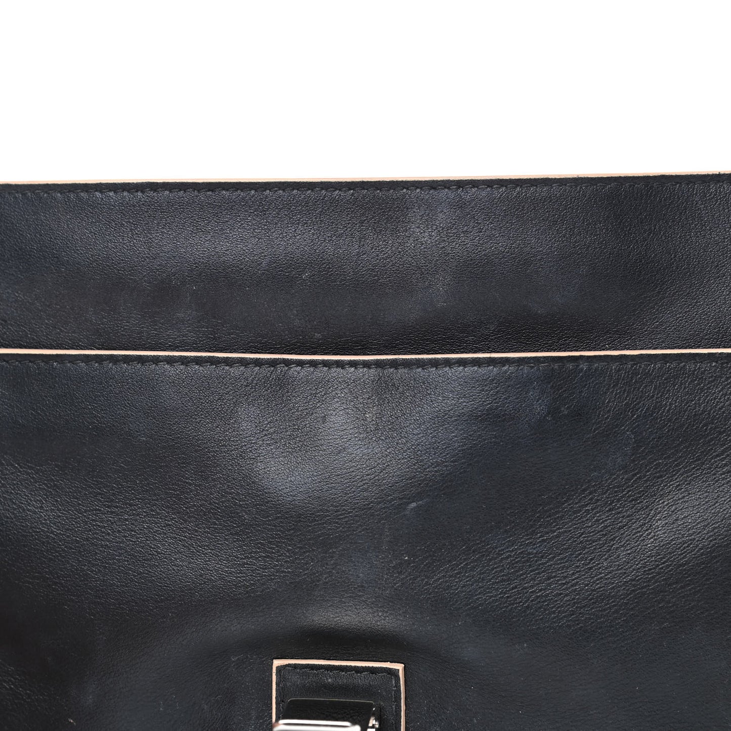 Lambskin 2 Tone Medium PS1 Satchel Black Sorbet