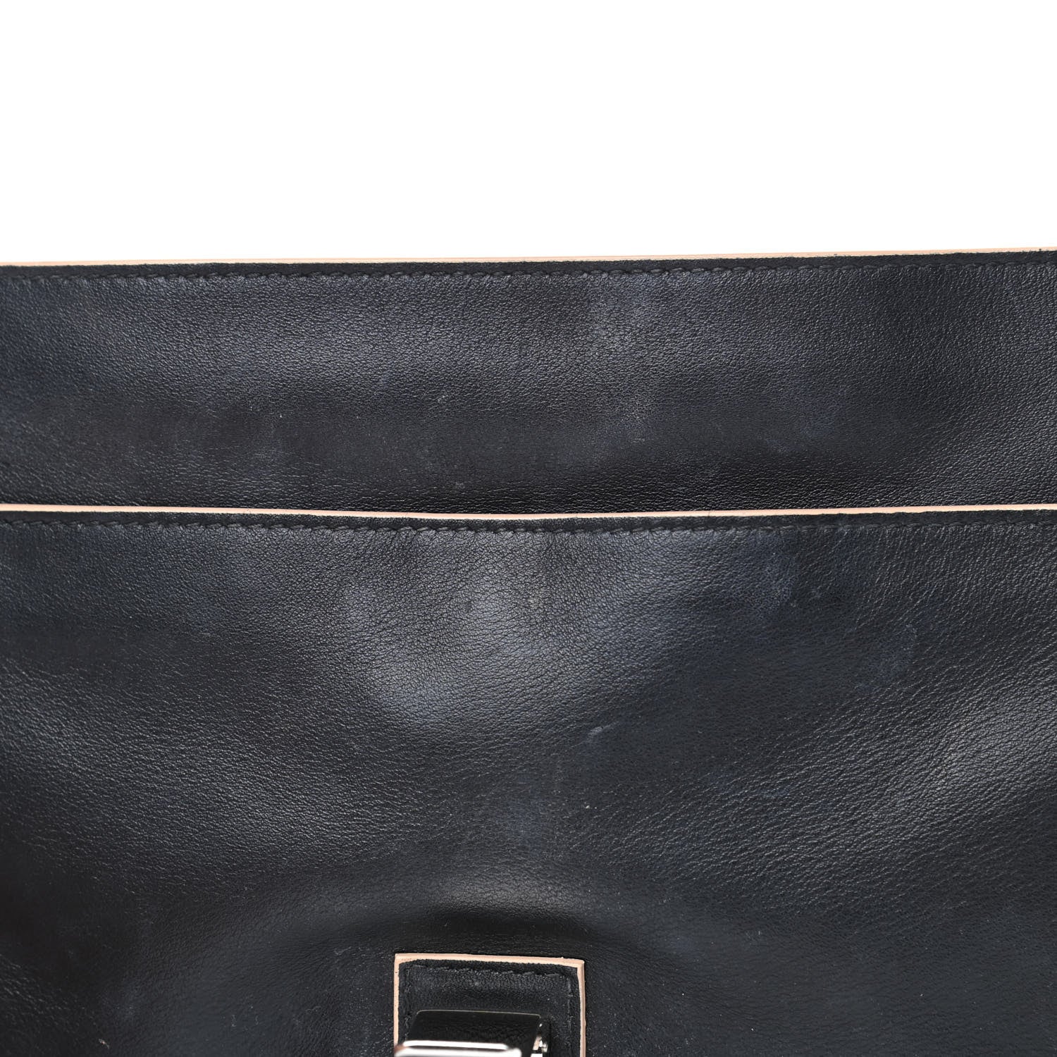 Proenza Schouler Lambskin 2 Tone Medium PS1 Satchel Black Sorbet 5 of 6