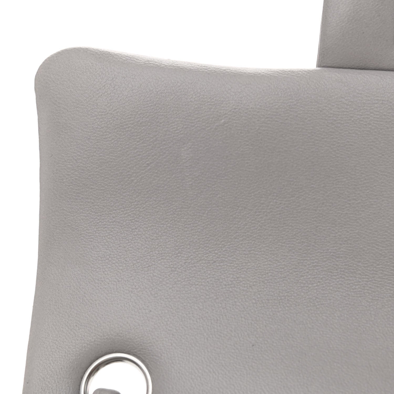 Chanel Lambskin Quilted Mini Rectangular Flap Grey 11 of 11