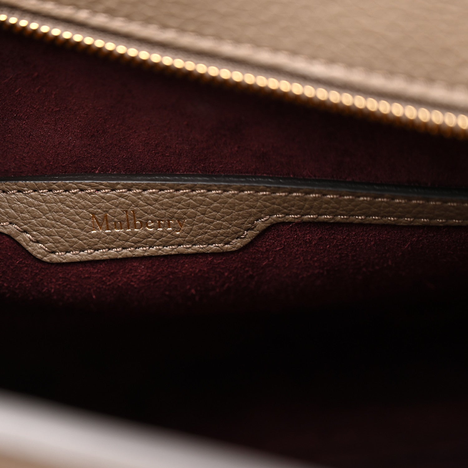 Mulberry Classic Grain Small Zipped Bayswater Clay 6 of 10