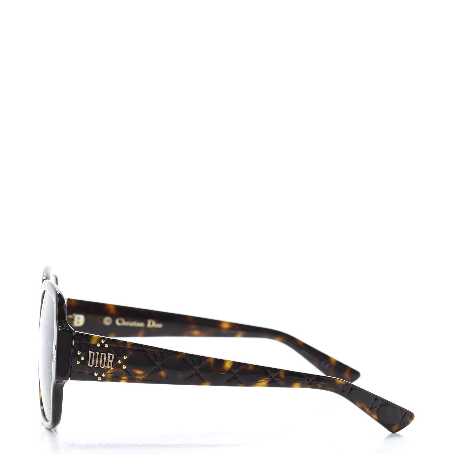 Christian Dior Lady Dior Studs 5F Sunglasses Tortoise 3 of 10