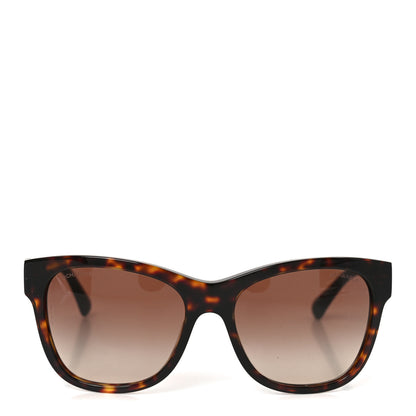 Chanel Acetate Runway Square Sunglasses 5380 Dark Tortoise 2 of 7