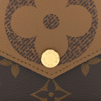 Louis Vuitton Reverse Monogram Giant Zoe Wallet 7 of 12