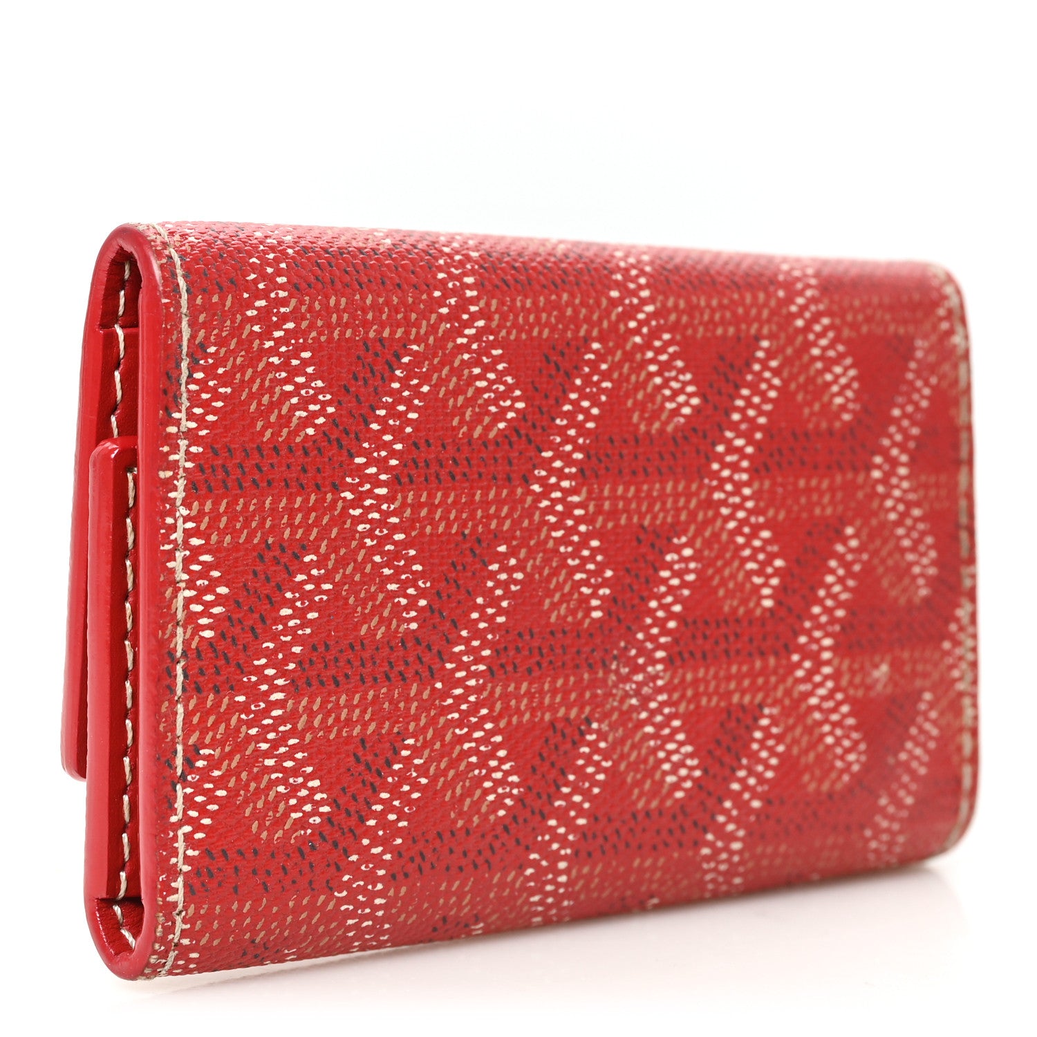 Goyard Goyardine Saint Michel 6 Key Holder Red 1901447 – FASHIONPHILE