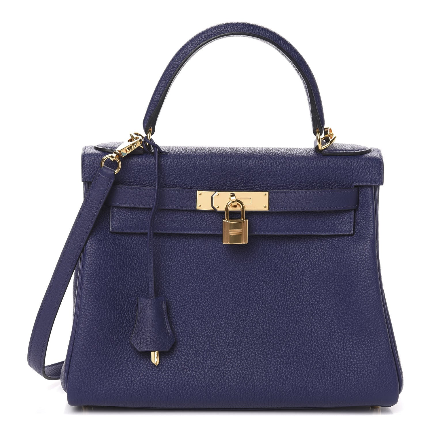 Hermes Togo Kelly Retourne 28 Bleu Encre 1 of 16