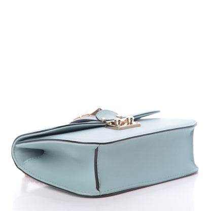 Valentino Garavani Vitello Small Glam Lock Rockstud Flap Sky Sorbet 5 of 11