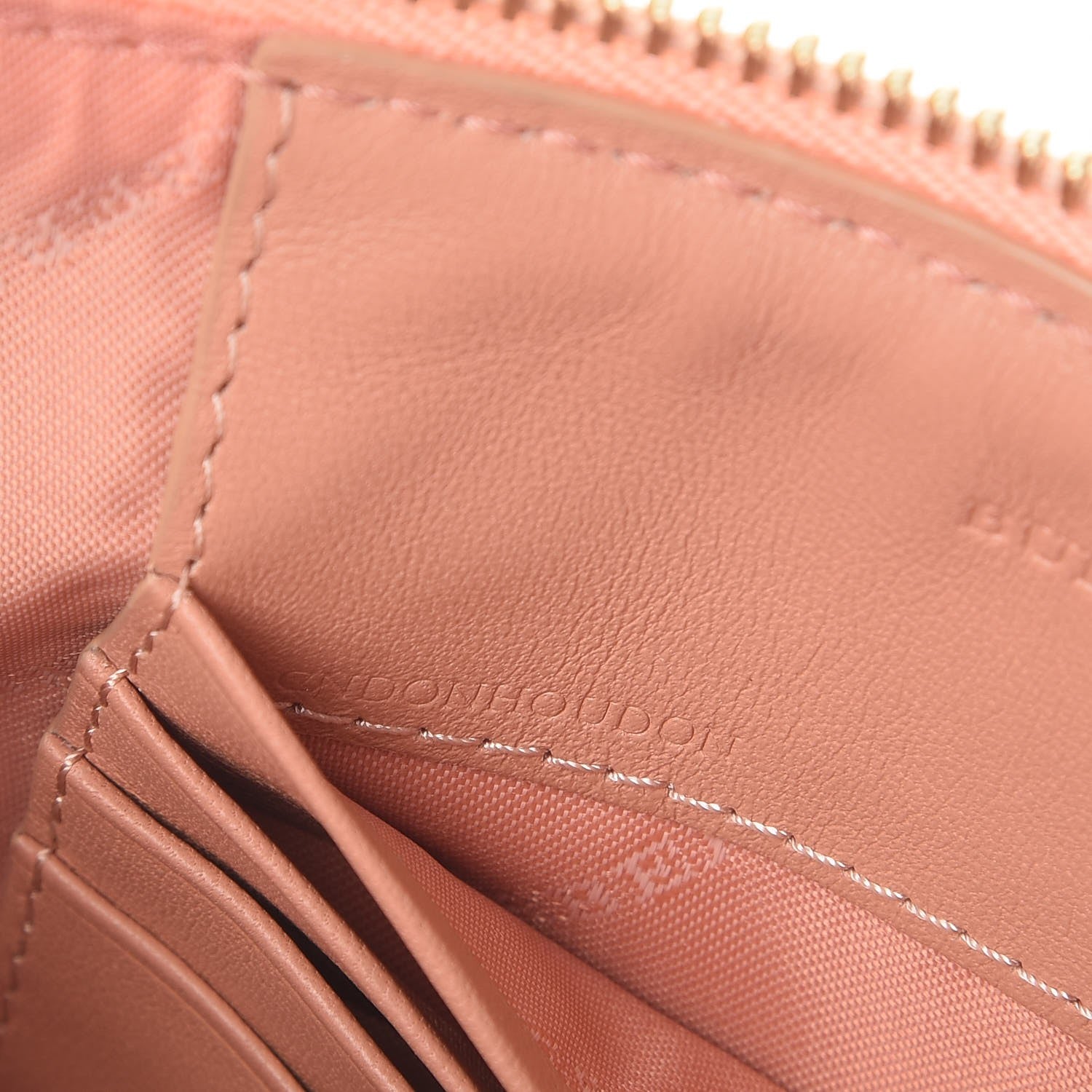 Burberry Haymarket Check Small Peyton Crossbody Clutch Bag Dusty Pink 8 of 8