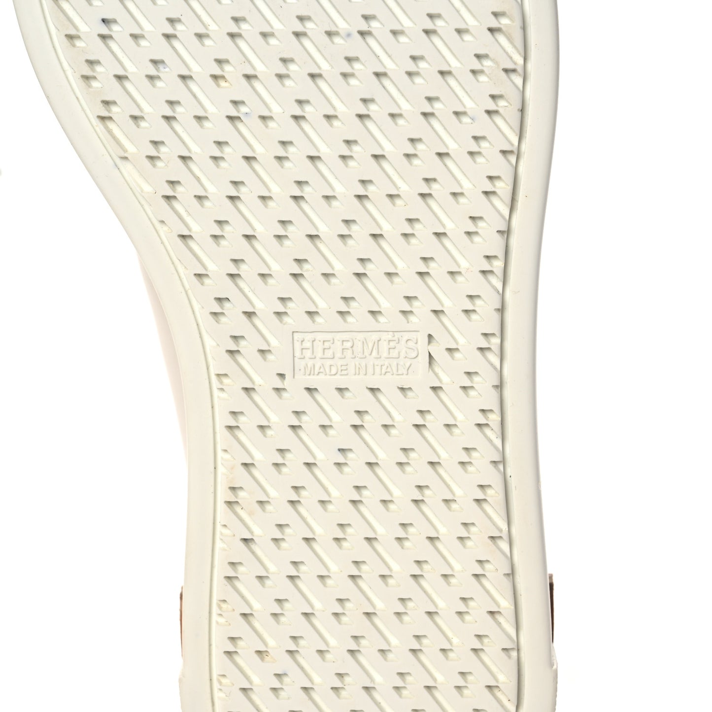Calfskin Polo Sneakers 36.5 White