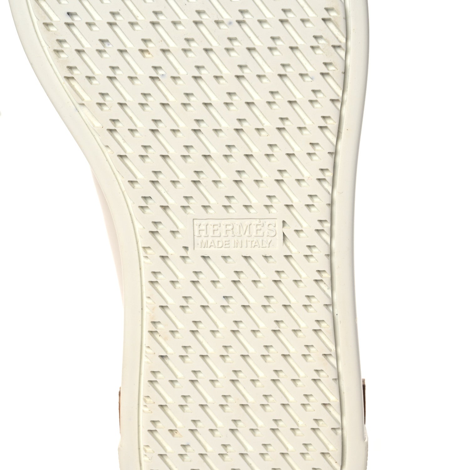 Hermes Calfskin Polo Sneakers 36.5 White 6 of 9