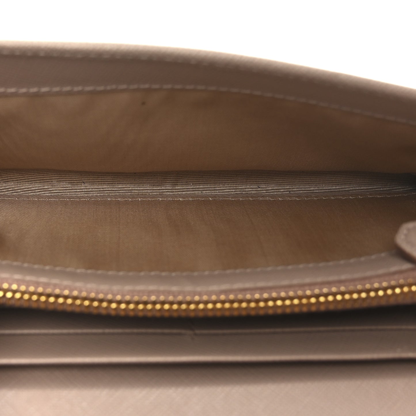 Saffiano Metal Continental Flap Wallet Cammeo