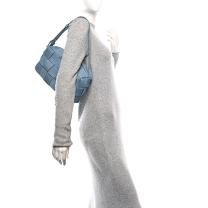 Bottega Veneta Denim Maxi Intrecciato Brick Cassette Bag Indigo Washed 2 of 10