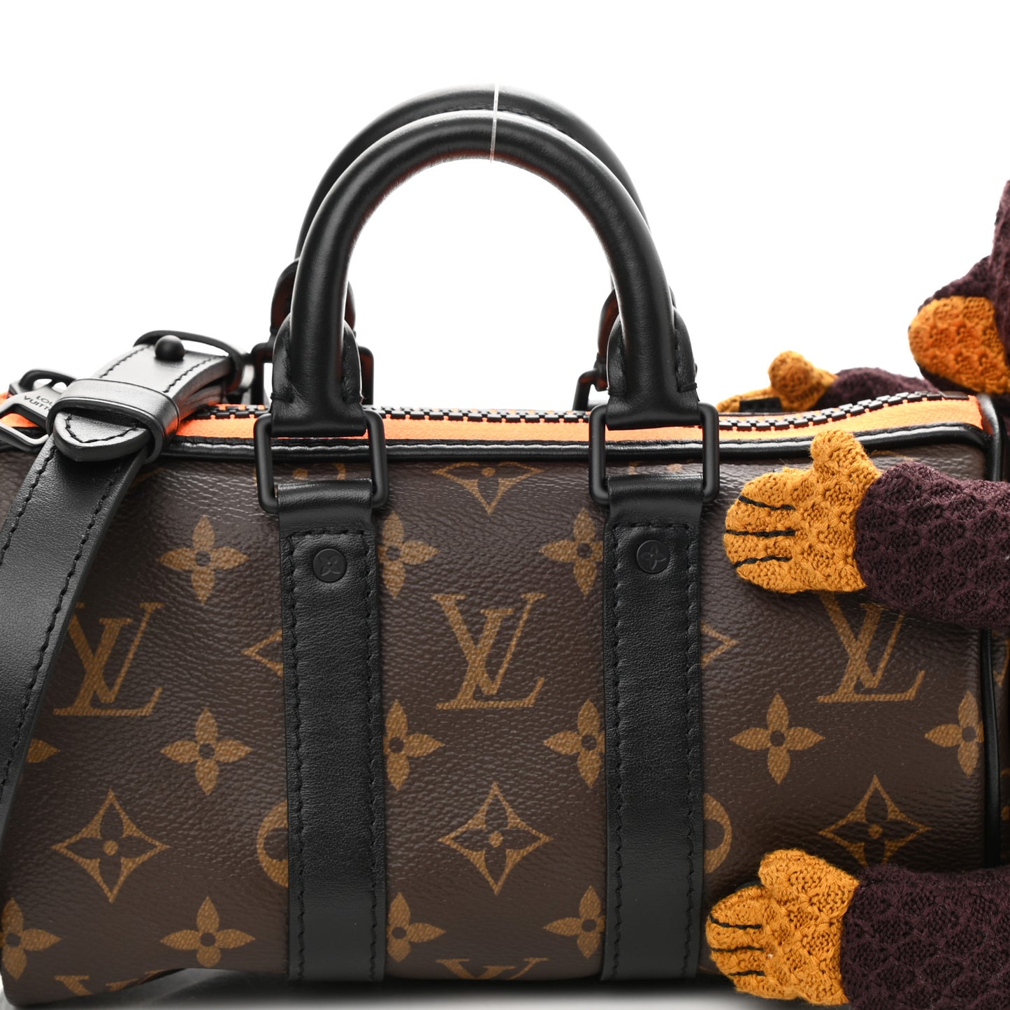 Monogram Monkey Puppet LV Friends Keepall XS