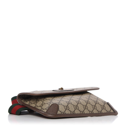 Gucci GG Supreme Monogram Neo Vintage Web Belt Bag Brown 4 of 11