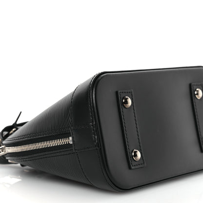 Louis Vuitton Epi Alma BB Black 8 of 9