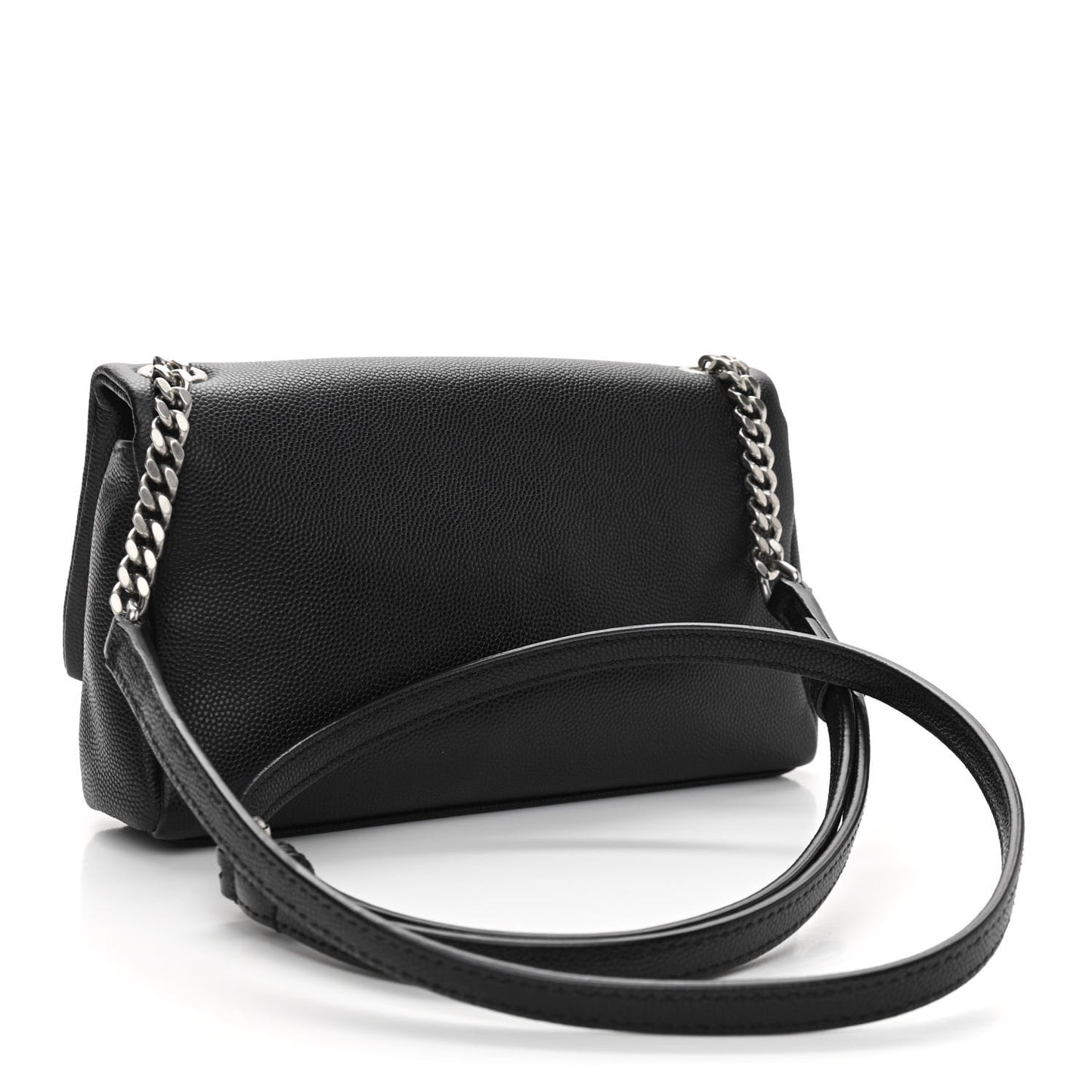 Grain De Poudre Monogram Toy West Hollywood Fold-Over Bag Black