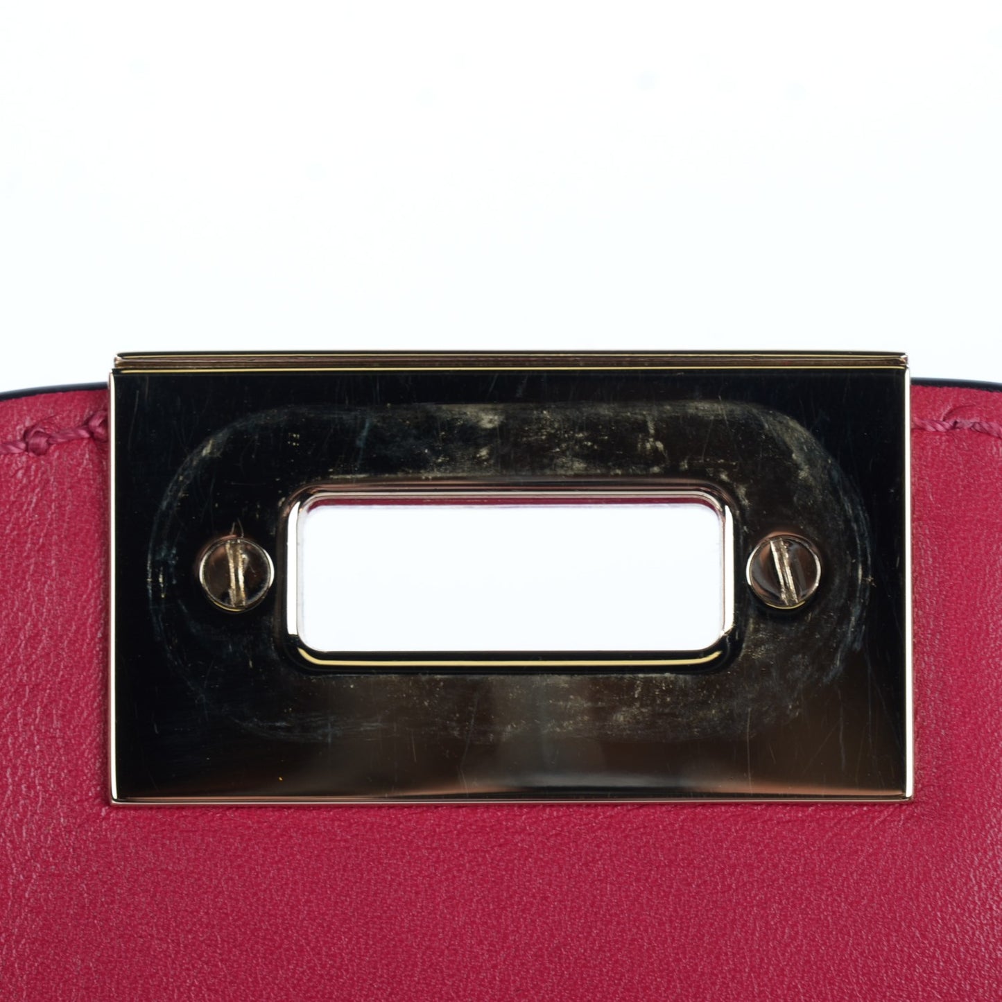 Vitello Medium Rockstud Tote Cyclamin