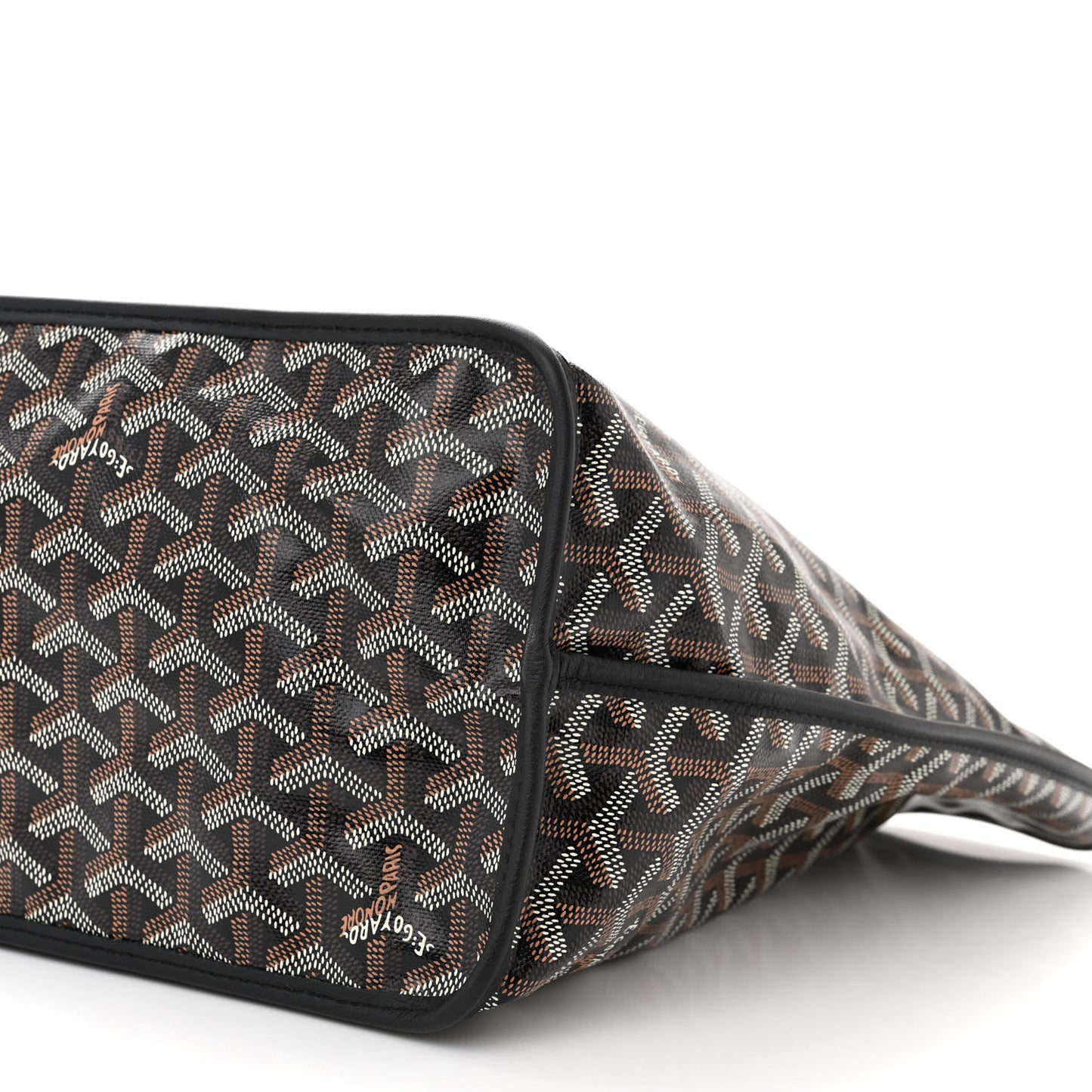 Goyardine Reversible Anjou PM Black