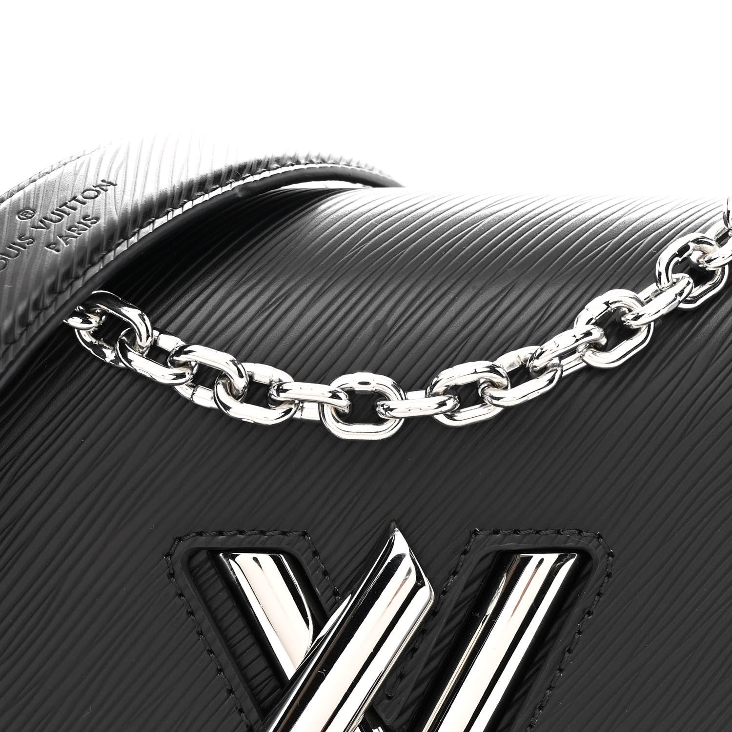 Louis Vuitton Epi Twist Shoulder Bag MM Black 9 of 11