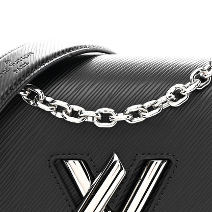 Louis Vuitton Epi Twist Shoulder Bag MM Black 9 of 11