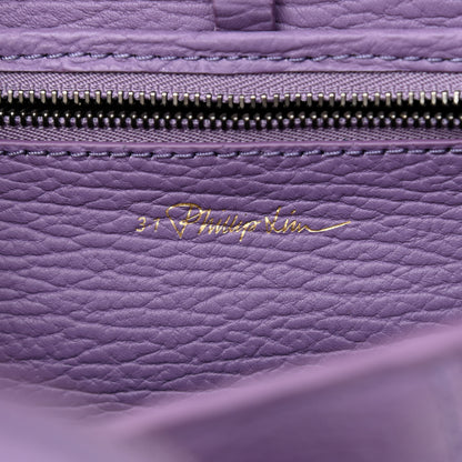 3.1 Phillip Lim Textured Calfskin Mini Pashli Satchel Violet 5 of 9