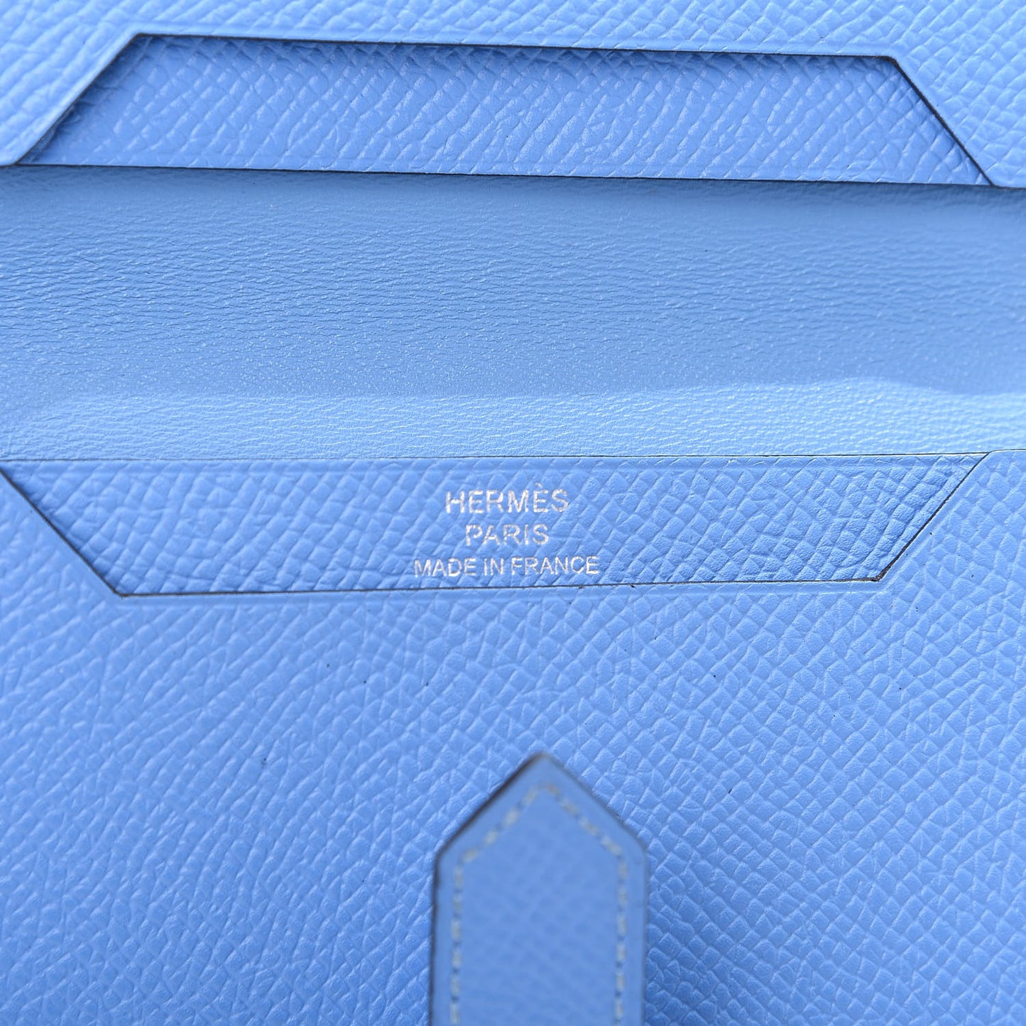 Epsom Bi Color Bearn Card Holder Wallet Paradise Bleu Sapphire