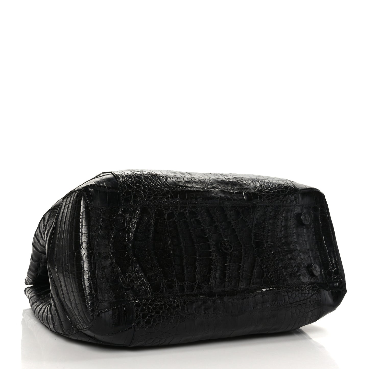 Crocodile Top Handle Black
