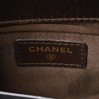 Chanel Satin Chocolate Bar Quilted Rectangular Mini Flap Dark Brown 7 of 8