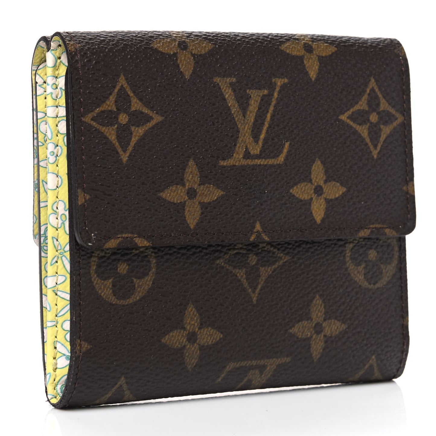 Monogram Fleuri Elise Wallet Vert