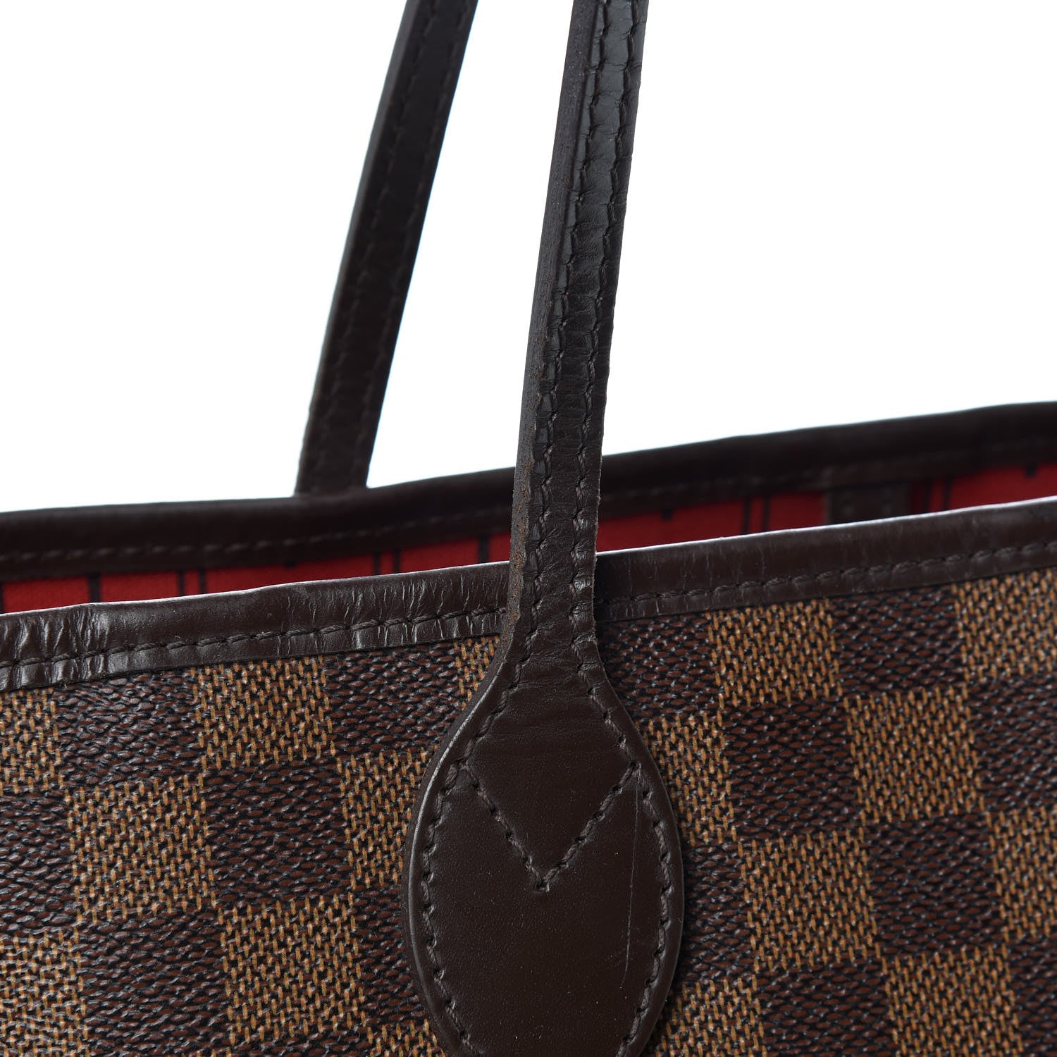 Louis Vuitton Damier Ebene Neverfull MM 21 of 22