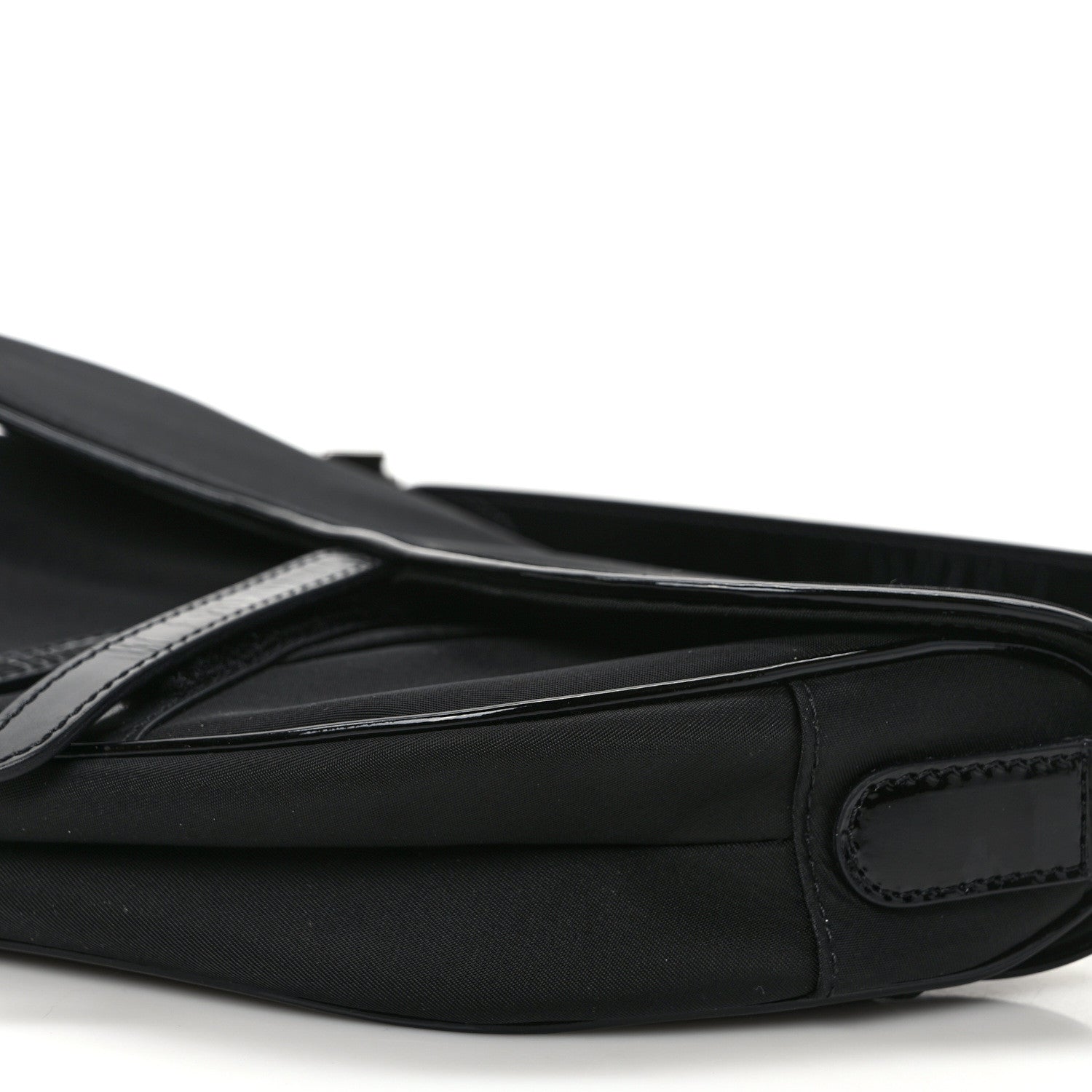 Christian Dior Nylon Saddle Bag Black 8 of 9