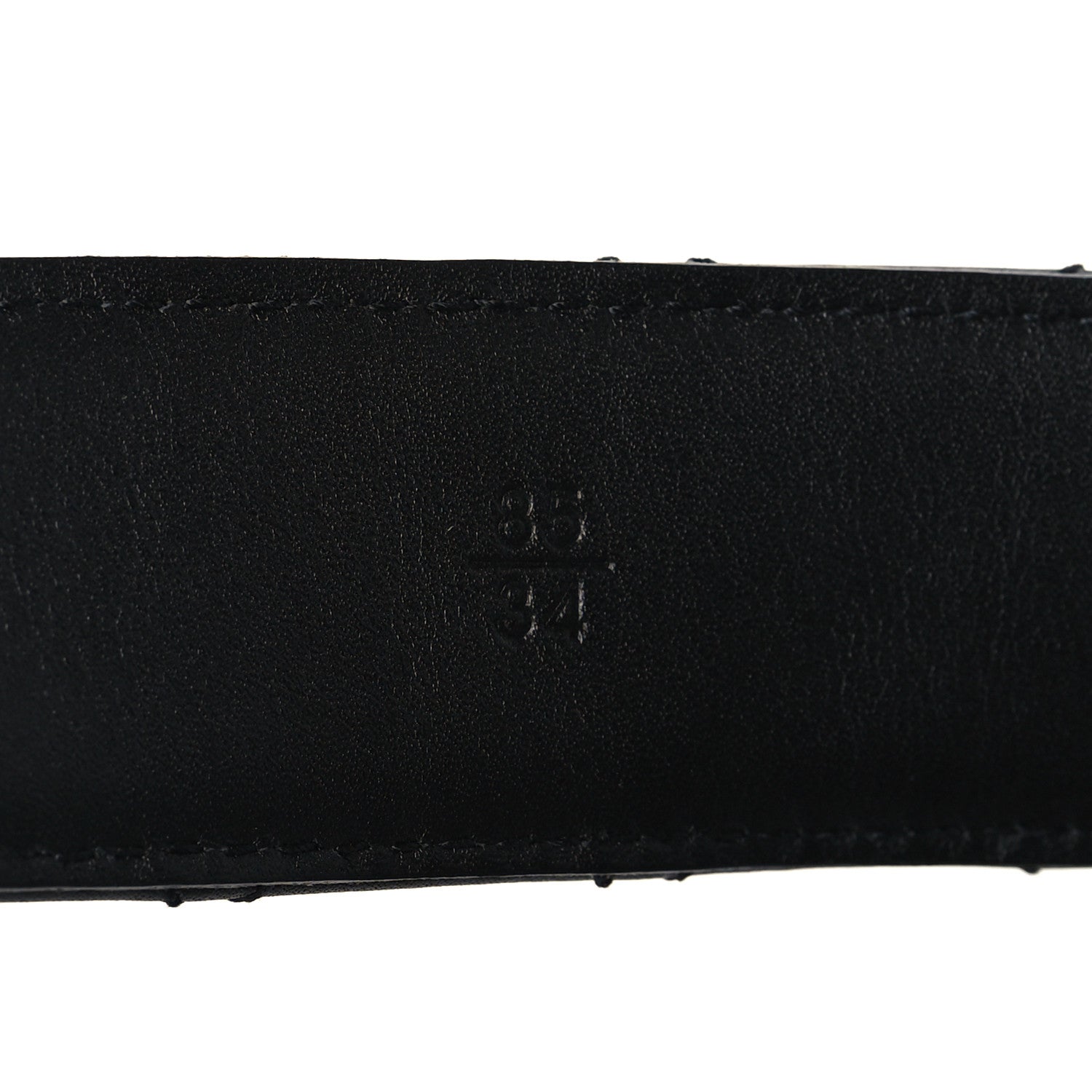 Chanel Calfskin Quilted CC Chain Belt 85 Black 6 of 9