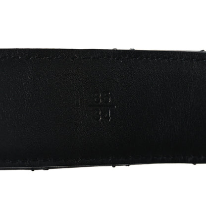 Chanel Calfskin Quilted CC Chain Belt 85 Black 6 of 9