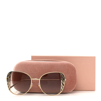 Miu Miu Metal Sunglasses SMU57X Gold 7 of 7