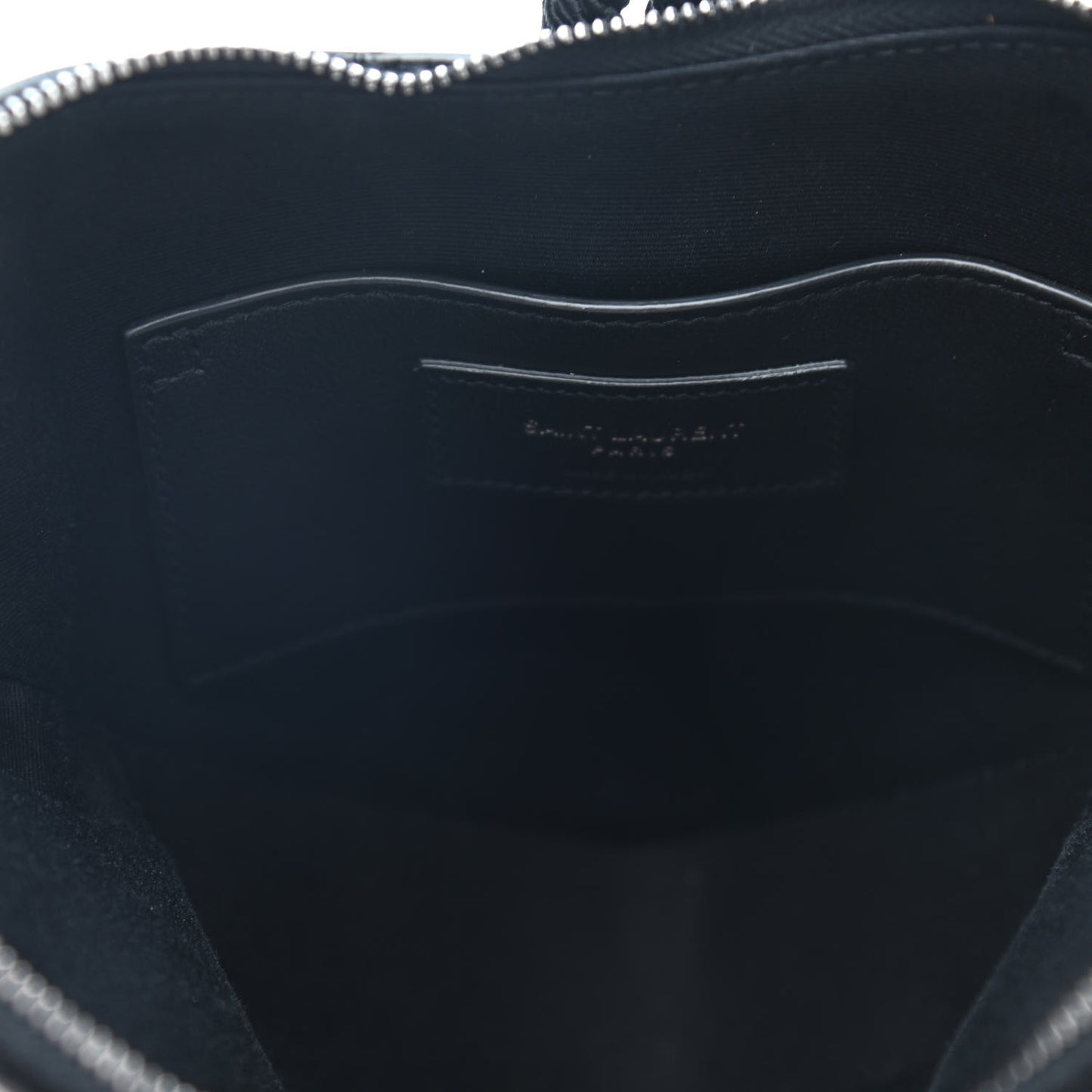 Patent Crocodile Embossed Sac Coeur Heart Shaped Clutch Black