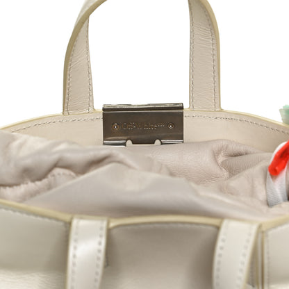 Off-White Calfskin Allen Bucket Bag Beige 7 of 11