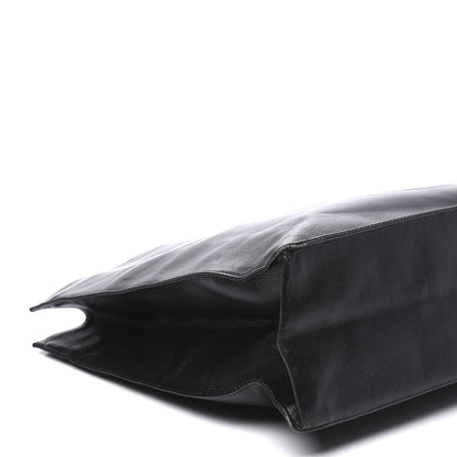 Chanel Lambskin CC Tote Black 8 of 11