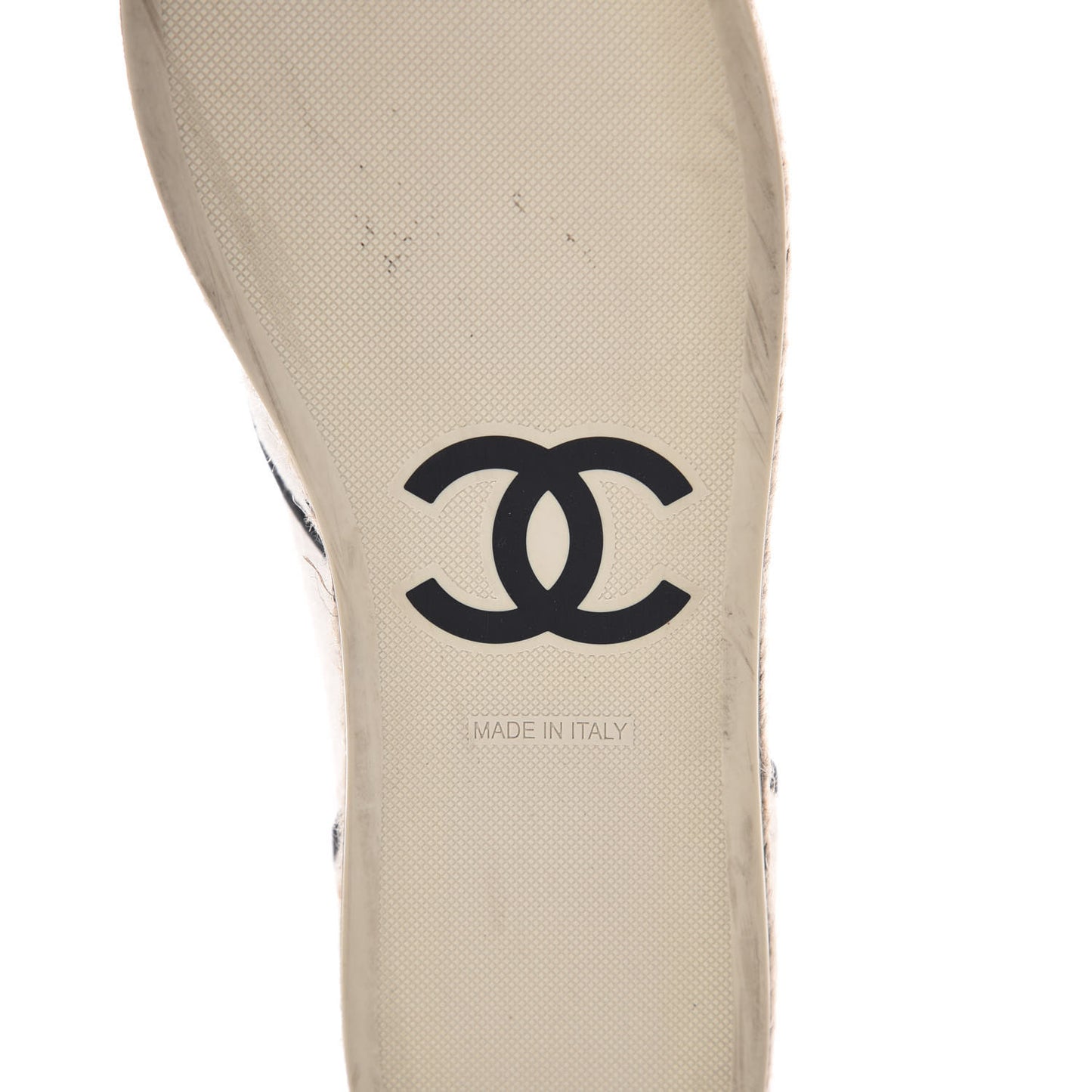 Cotton Lace Up Espadrilles 41.5 Light Beige