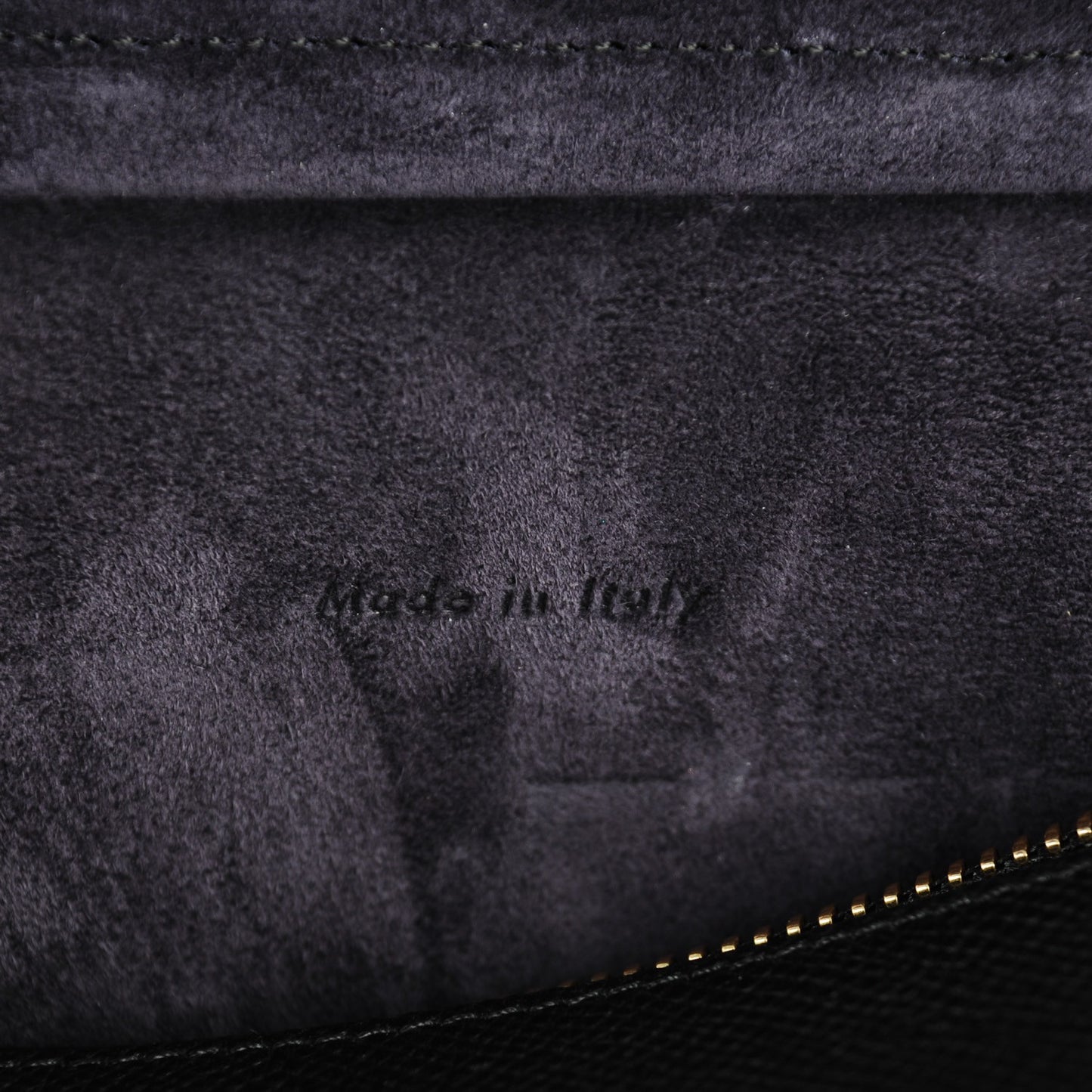 Grained Calfskin Mini Belt Bag Black