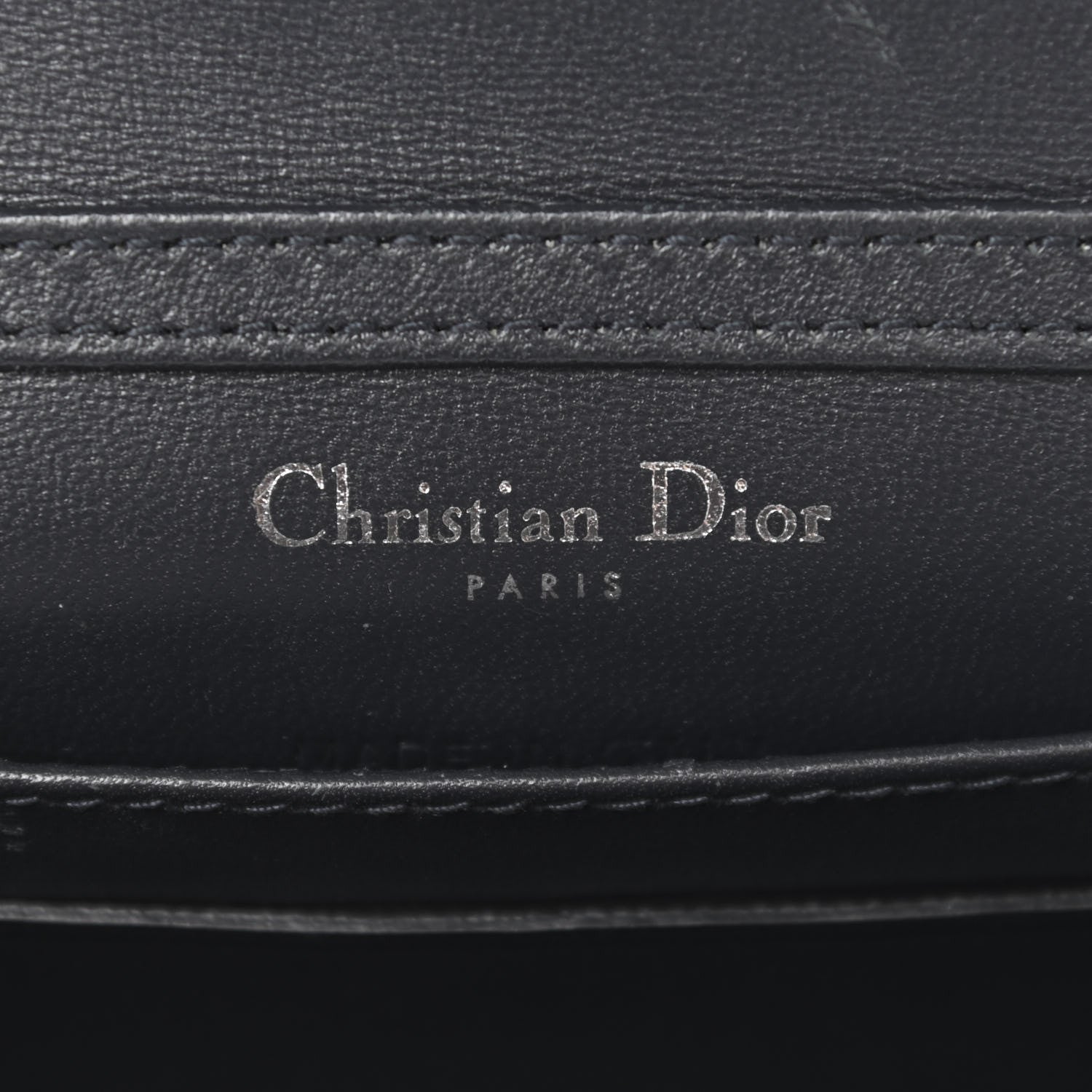 Christian Dior Metallic Patent Micro-Cannage Baby Diorama Flap Bag Green 6 of 11
