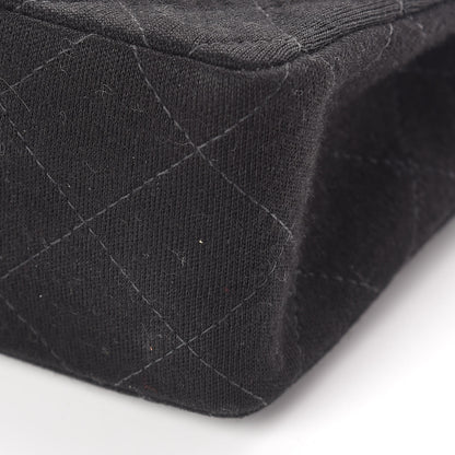 Chanel Jersey Quilted Mini Square Flap Black 9 of 9