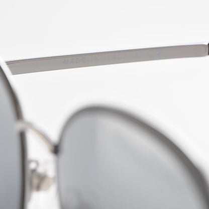 Chanel Round Spring Sunglasses 4206 Black Silver 6 of 9