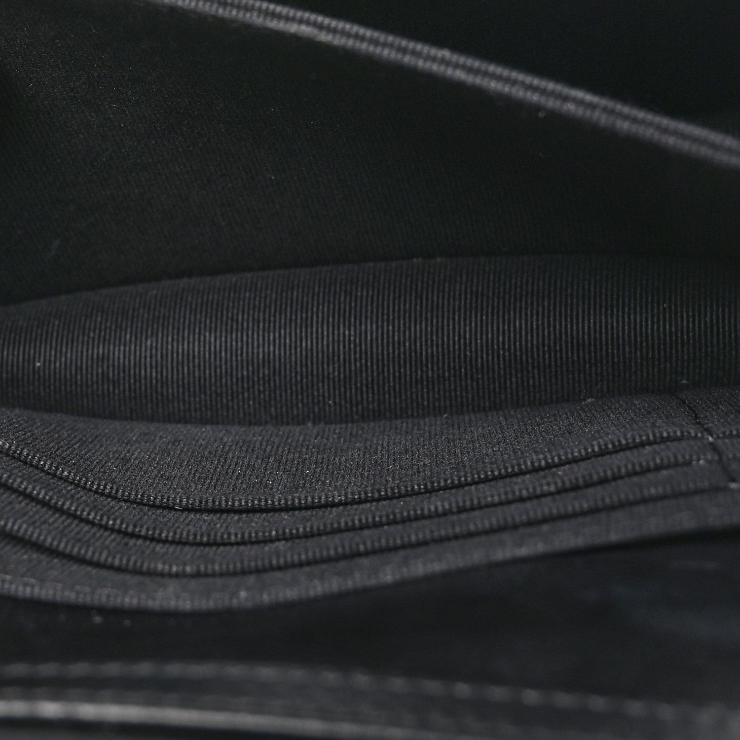 Chanel Aged Calfskin Chevron Quilted Reissue 2.55 Square Wallet On Chain WOC So Black 5 of 10