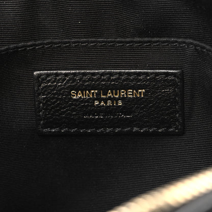 Saint Laurent Calfskin Matelasse Monogram Lou Camera Bag Black 6 of 11