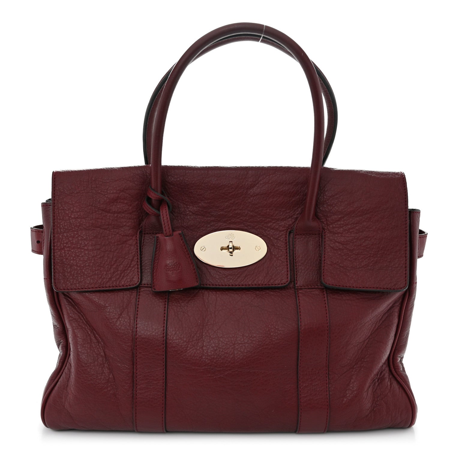 Mulberry Natural Leather Bayswater Oxblood 1 of 12