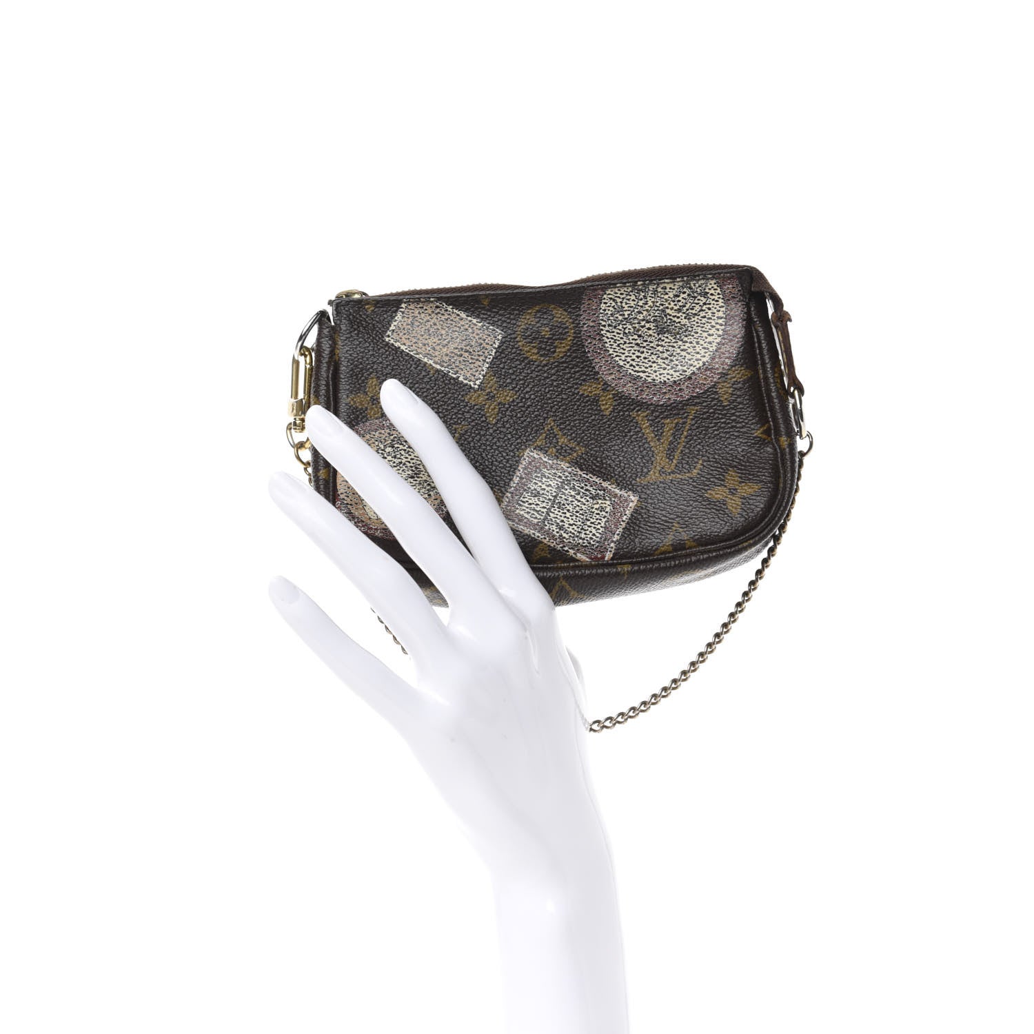 Louis Vuitton Monogram Patch Mini Pochette Accessories 2 of 10