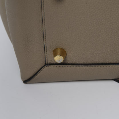 Celine Drummed Calfskin Mini Belt Bag Dune 17 of 23